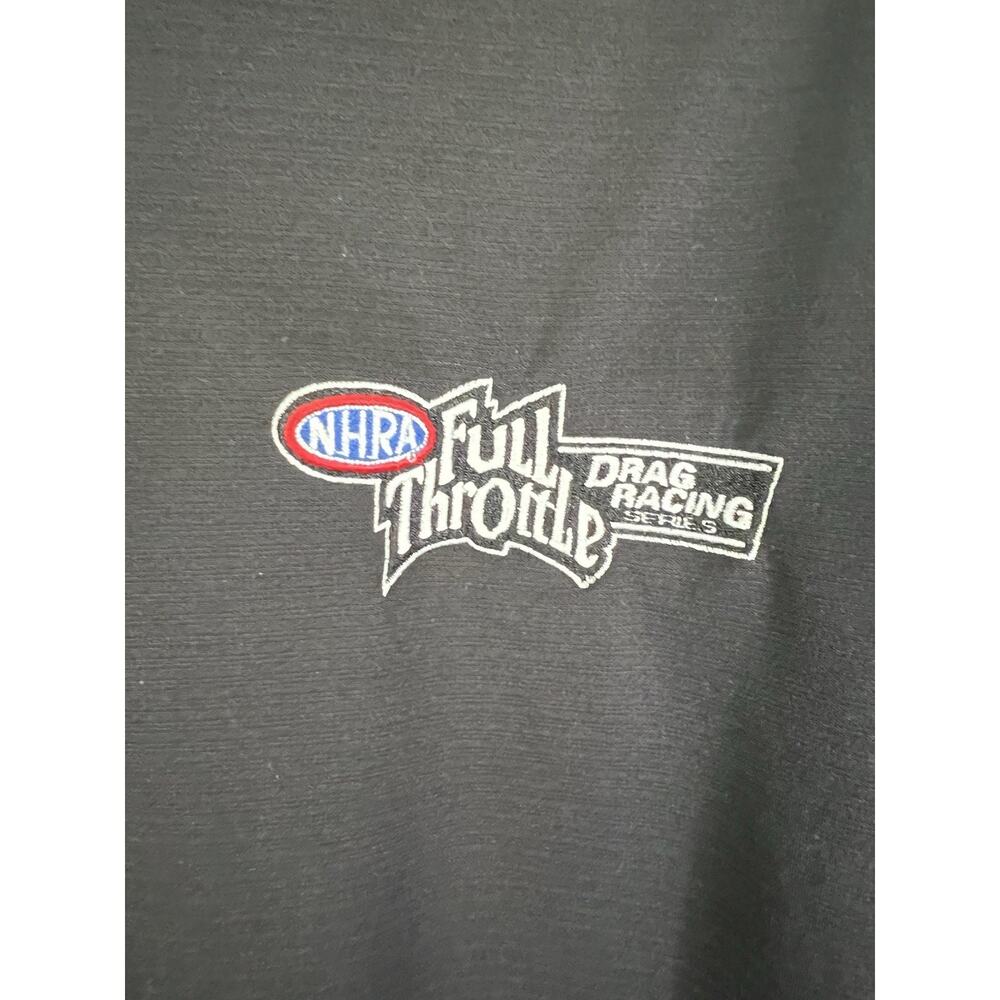 NHRA Full Throttle Drag Racing L Black Shirt Racing Motorsports Shirt - Picture 4 of 6